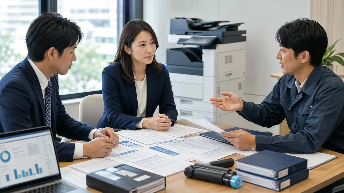OA機器会社のリース満了リストをM&A前に整える方法|複合機販売会社の事業承継実務